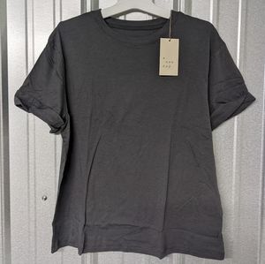 A.New Day dark gray tshirt